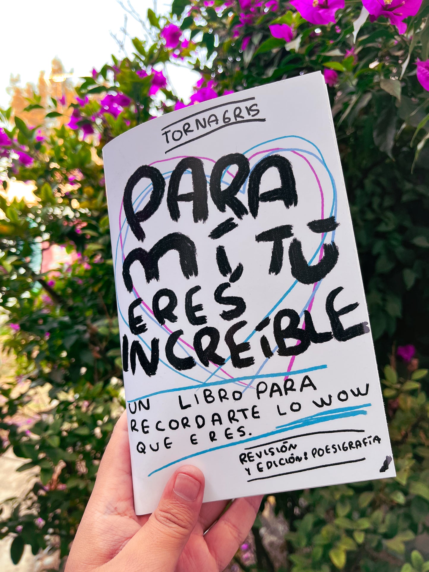 PARA MI ERES INCREIBLE : Torna gris - LIBRO HECHO A MANO