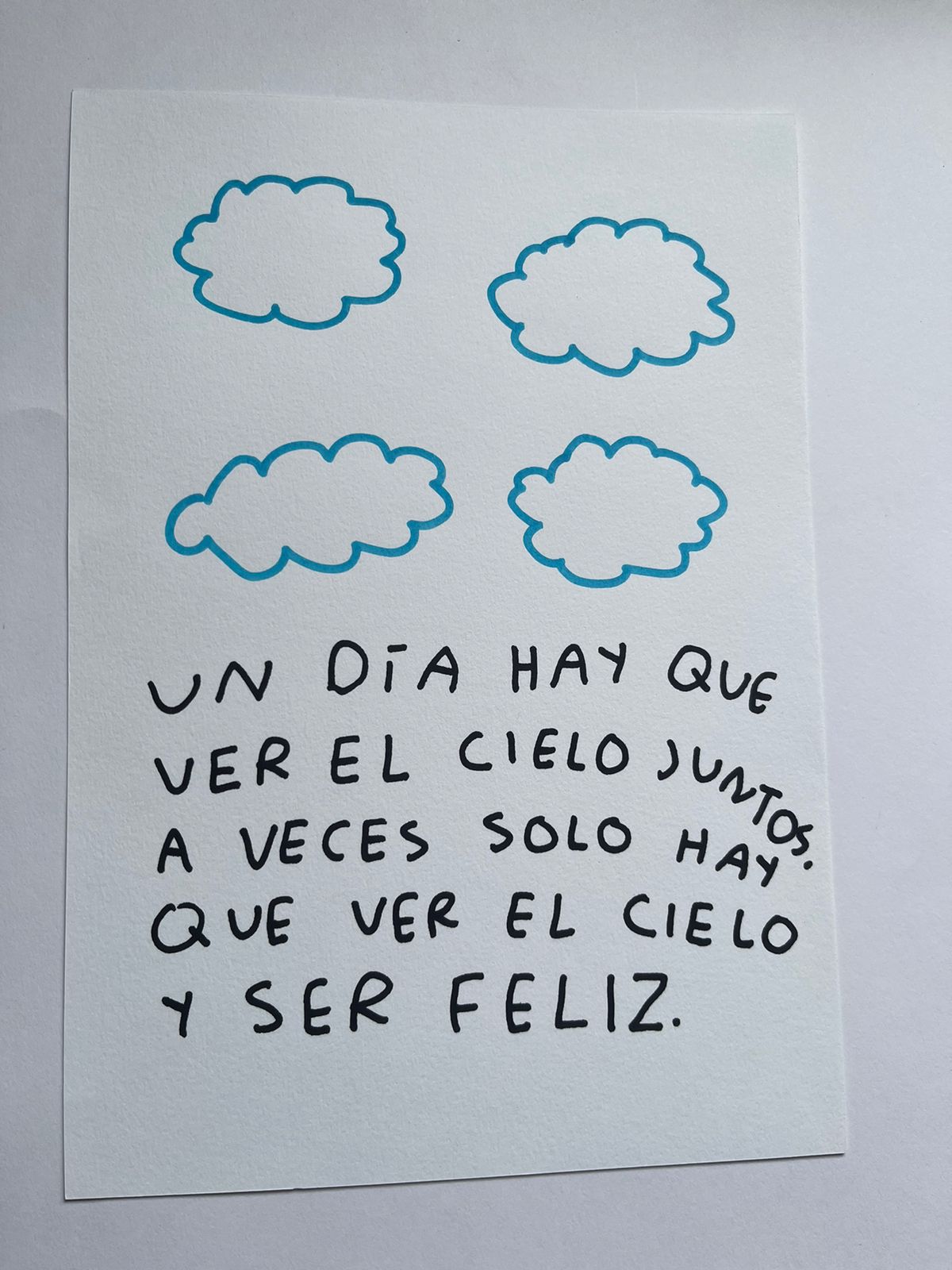 Cielo 1 - Boceto original - Torna Gris