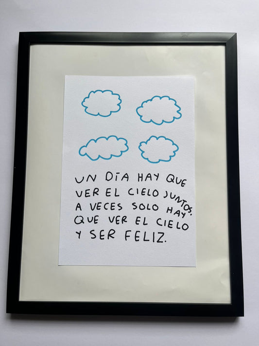 cielo 3  - Boceto original - Torna Gris