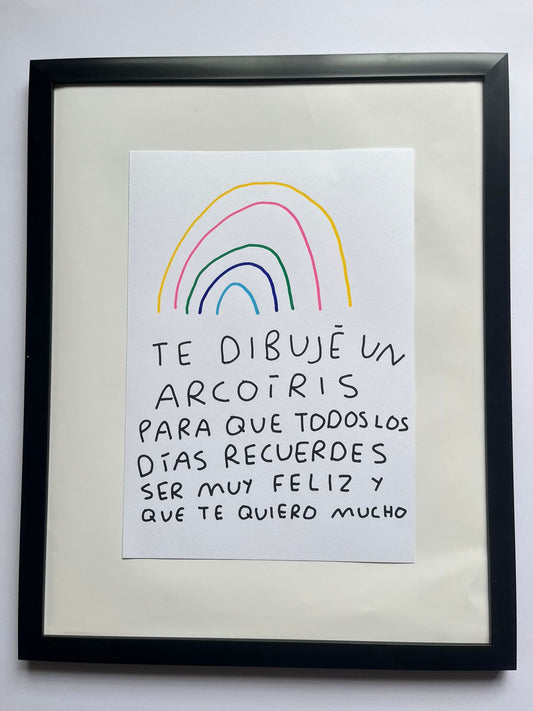 arcoiris  - Boceto original - Torna Gris