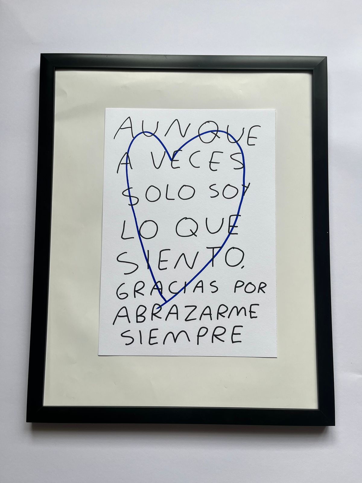 soy lo que siento 3 - Boceto original - Torna Gris