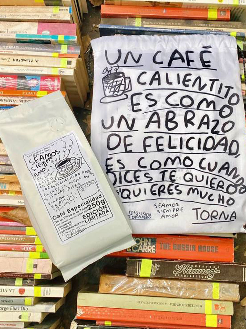 CAFE SEAMOS SIEMPRE AMOR / TORNA GRIS y Lovefantasya EDICIÓN ESPECIAL /